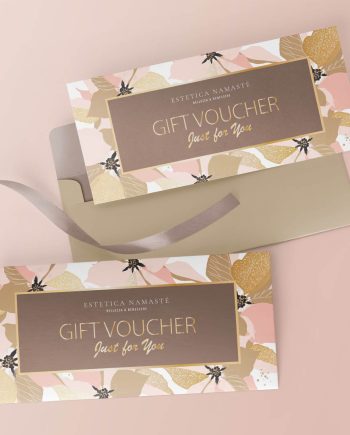 Gift card vaucher estetica namasté spoleto centro estetico donna uomo shop online prodotti di bellezza regalo estetico